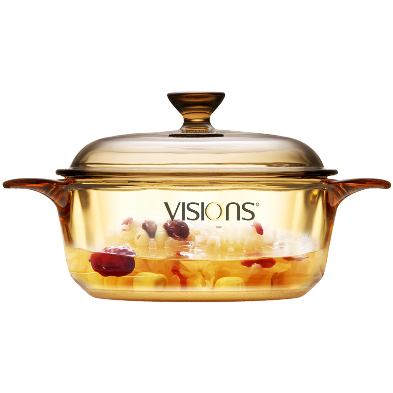 VISIONS晶彩系列透明鍋--0.8L/1.5L/2.5L